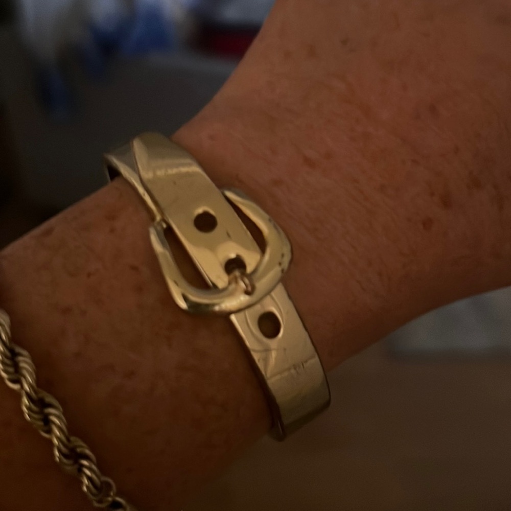 Buckle Gold Bracelet